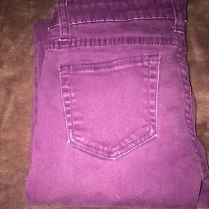 Purple Rue 21 skinny size 0